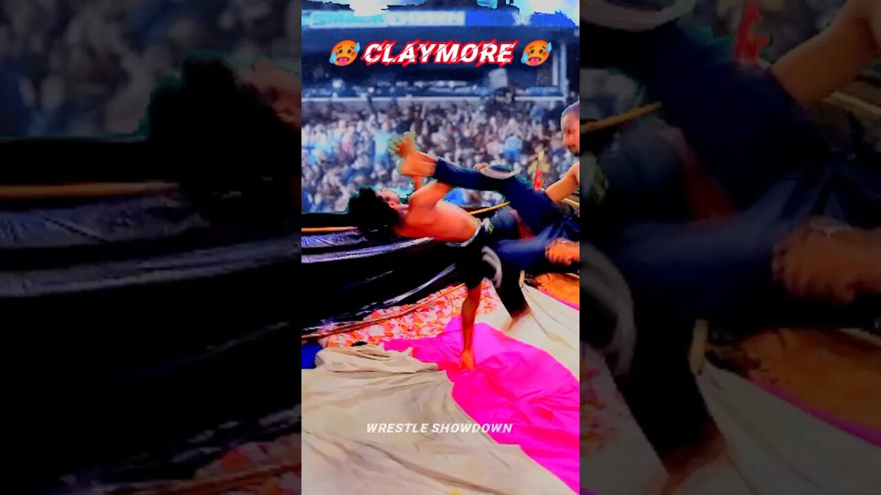 Drew mcIntyre 🥵 Claymore Kick 🔥 #shorts #drewmcintyre #claymore #wwemoves