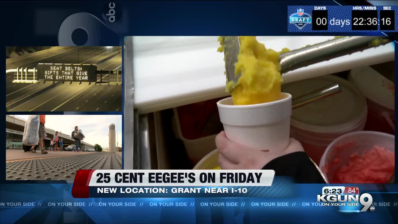 Eegee's offering 25 cent eegee's to celebrate opening of new location