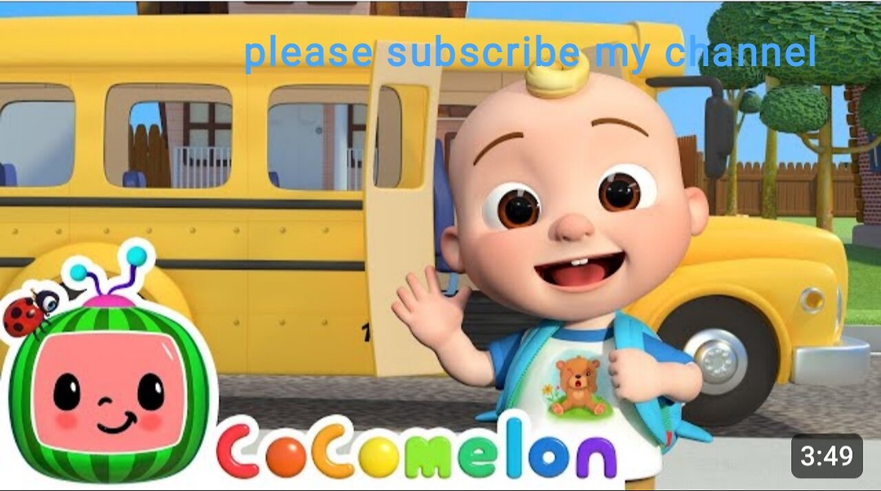Wheels on the Bus! Classic Nursery Rhymes _ CoComelon Animal Time _ Animals for Kids-(1080p).mp4