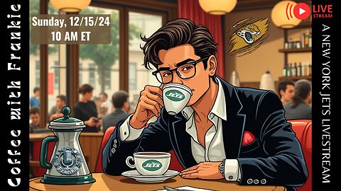 LIVE! Jets-Jaguars Pregame Show || Coffee with Frankie