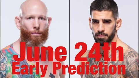 Ilia Topuria Vs Josh Emmett Moved To June 24th Main Event! Early Prediction