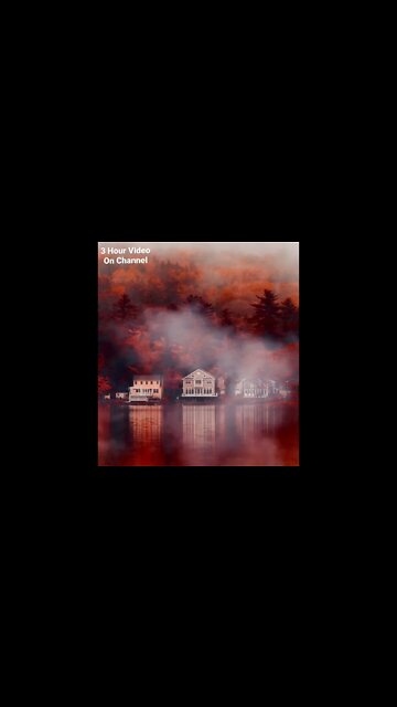 It's A Peaceful And Serene Autumn Morning. The Piano Music Perfectly Accompanies This Scene.