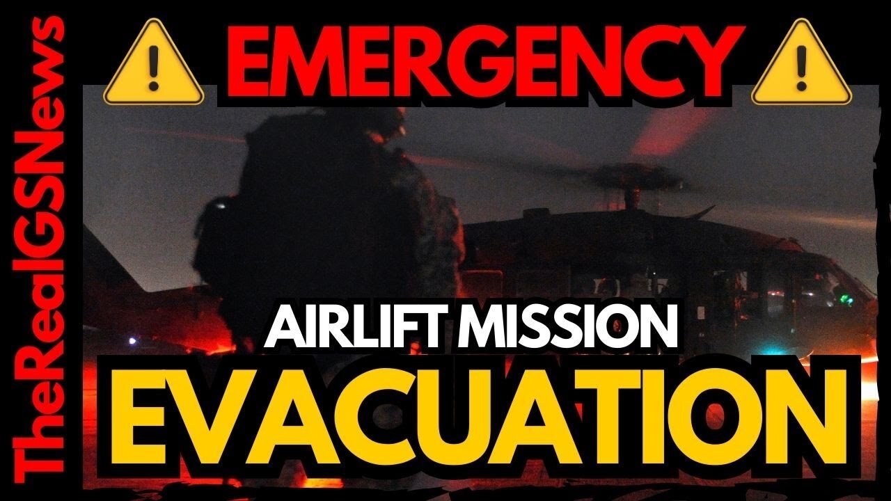 ⚠️ BREAKING: US GOING IN!!! AIRLIFT MISSION HAPPENING NOW!!!