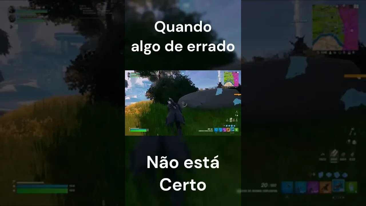 Fortnite - quando algo de errado não está certo