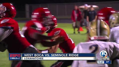 Seminole Ridge shuts out West Boca