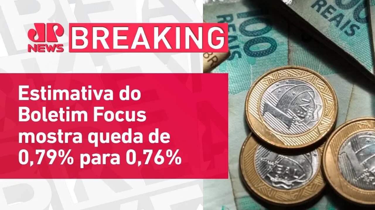 Mercado reduz projeção para crescimento econômico em 2023 | BREAKING NEWS