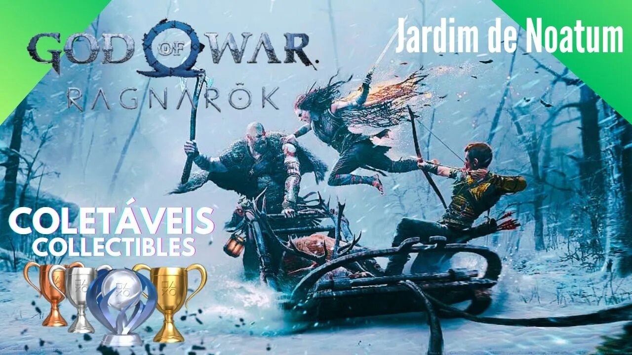 God Of War: Ragnarök: Jardim de Noatum| COLETÁVEIS | COLLECTIBLES | 4k-PTBR #42