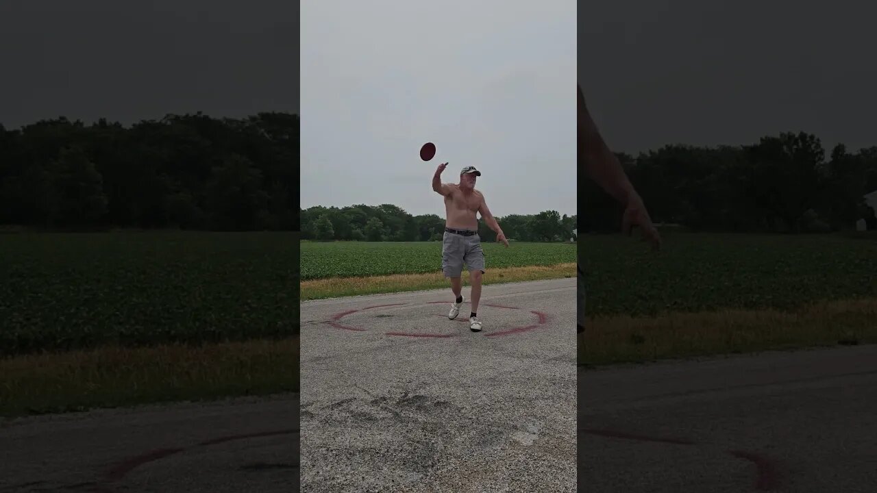 Discus Throw practice for Senior Olympics Nationals in Pittsburgh PT1