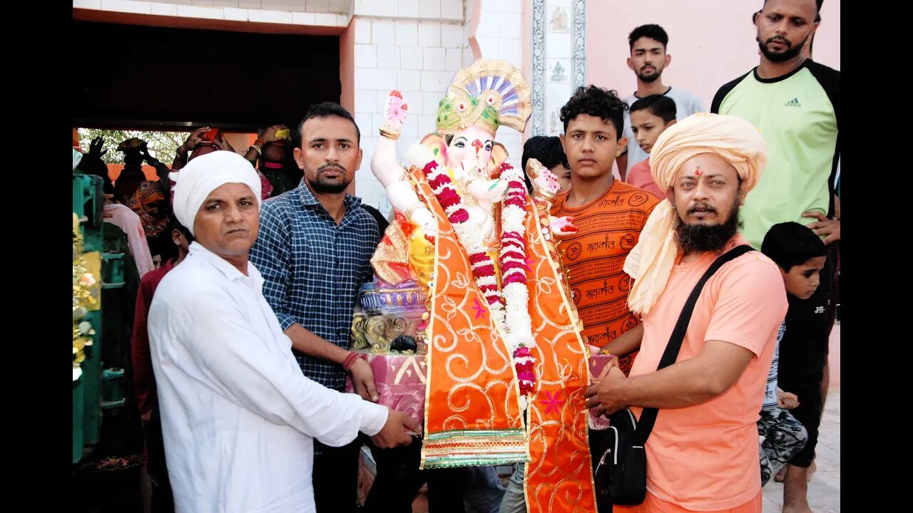 Baba Bam Bam Mandir ganesh visarjan Part02#2023