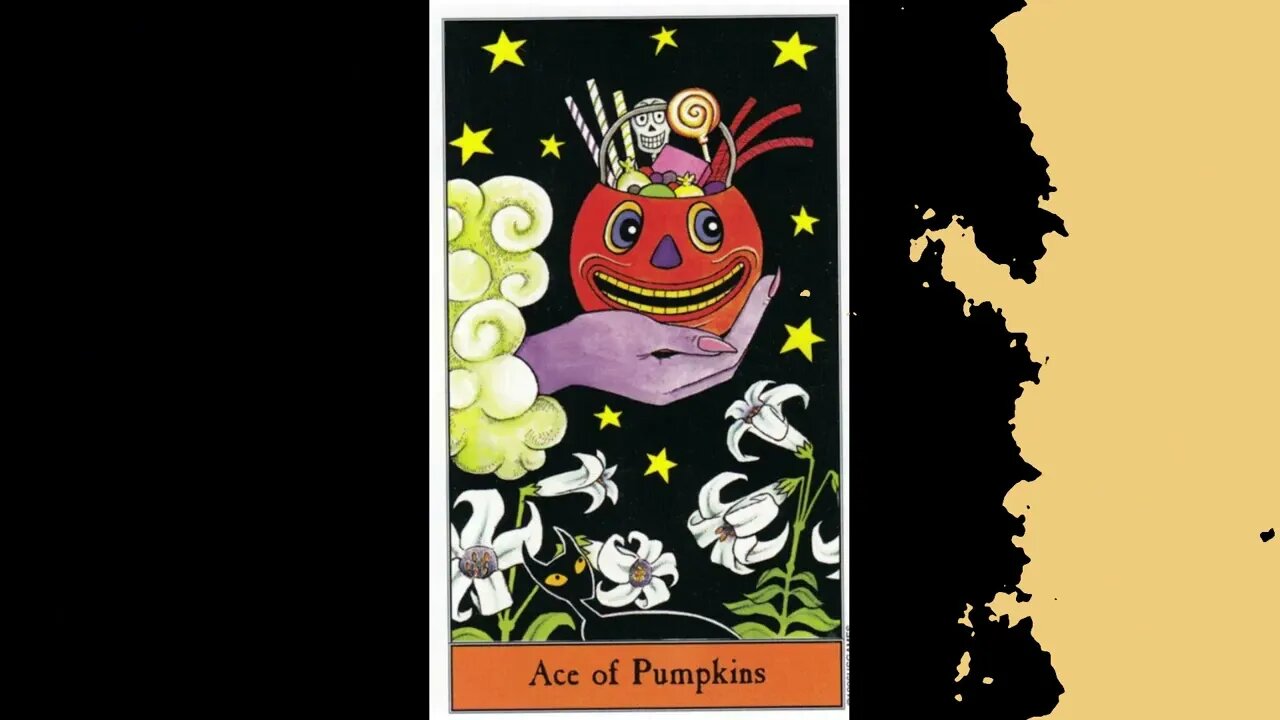 Halloween tarot