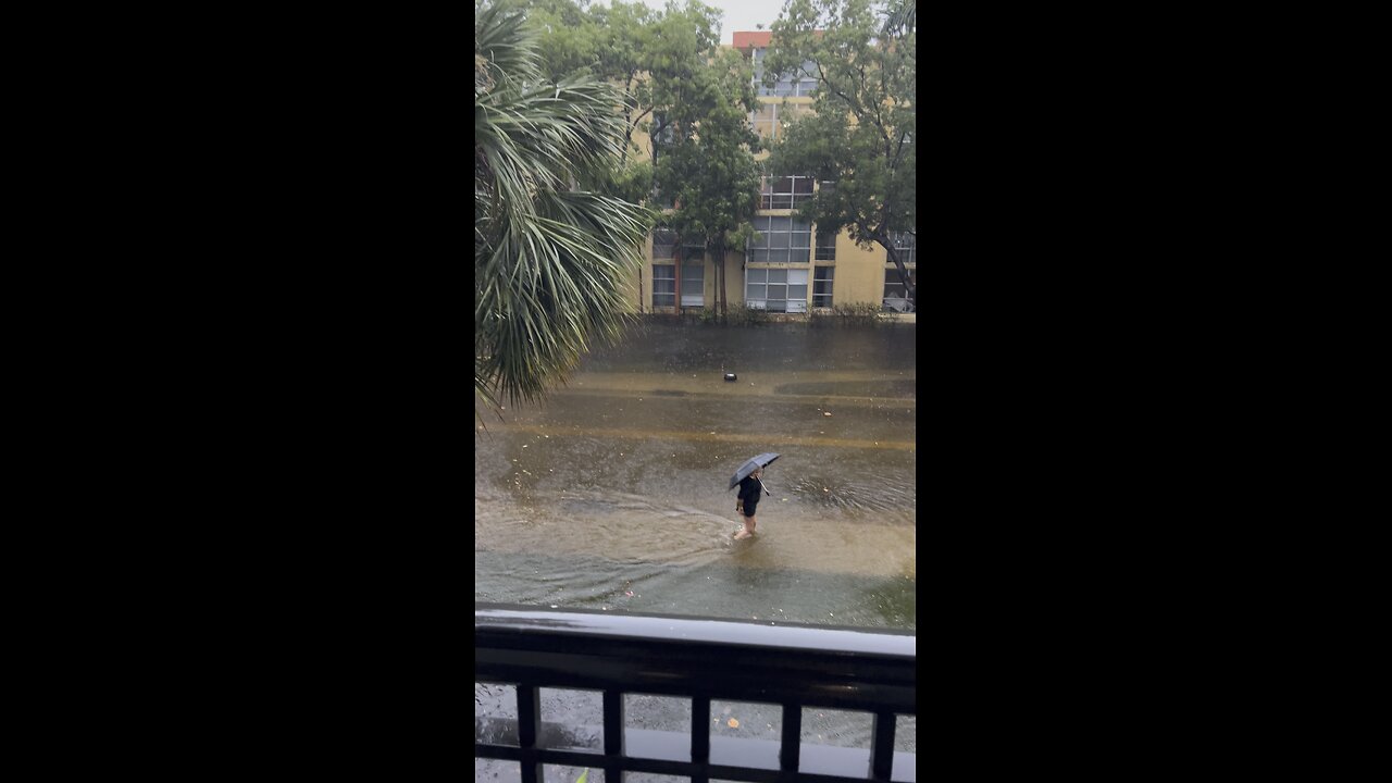 Flash flood day 2 , Sunny Isles Beach FL