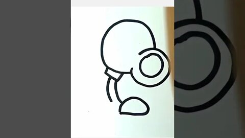 How to draw and paint Peashooter Plants vs Zombies #shorts