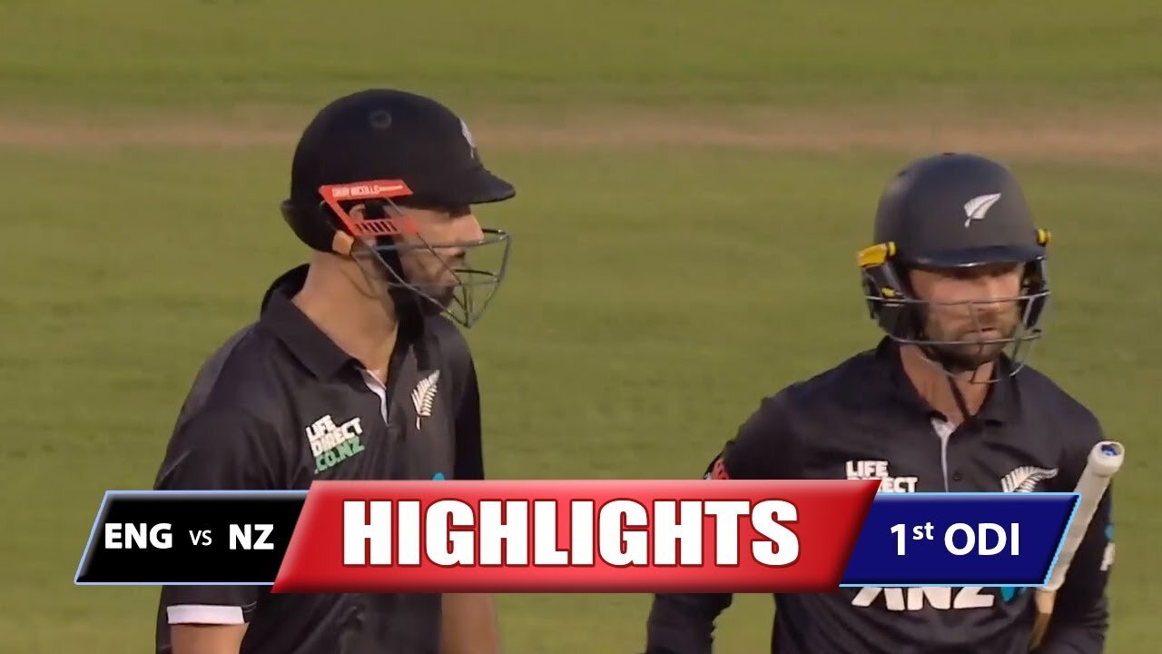 1st ODI | Highlights | New Zealand Tour Of England | 8th September 2023