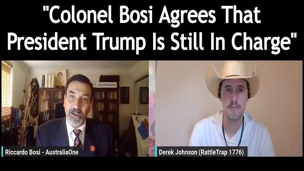 Derek Johnson w/ Riccardo Bosi: "Trump Is Still In Charge"