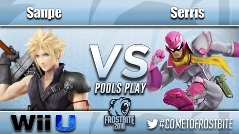 Sanpe (Cloud) vs. UGS | Serris (Captain Falcon) - Wii U Pools Play - Frostbite 2018