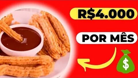 Ganhe mais de R$4.000 por mês vendendo Churros