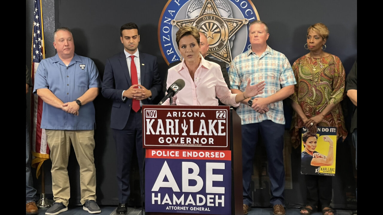 Kari Lake SLAMS Low Ratings Fake News Media, Takes Questions From The Gateway Pundit