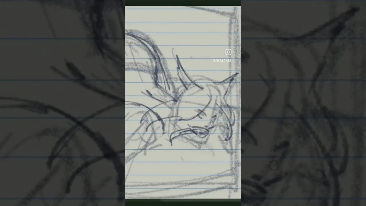 @okaearts Drawing Process‼