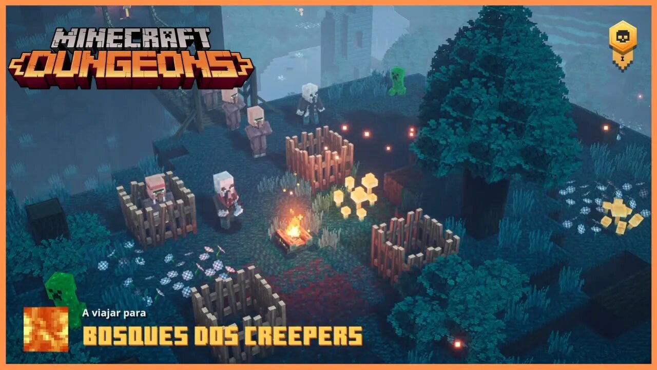 Minecraft Dungeons - Bosques Dos Creepers