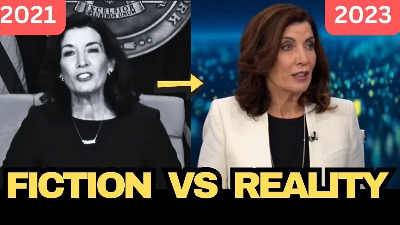 New York Governor Kathy Hochul BEFORE Vs AFTER The Migrant Crisis... #migrantcrisis