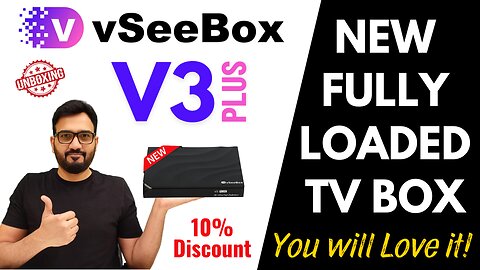 NEW vSeeBox V3 Plus Android TV Box 2024 | UNBOXING REVIEW