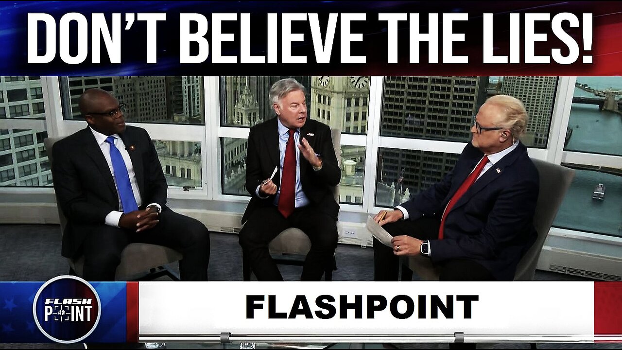 FLASHPOINT LIVE! 8.20.2024 - DNC CHICAGO - Gene Bailey with Lance Wallnau, Rick Green, Pr.James Ward