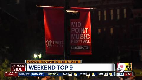 Top 9 things to do in Cincinnati this weekend