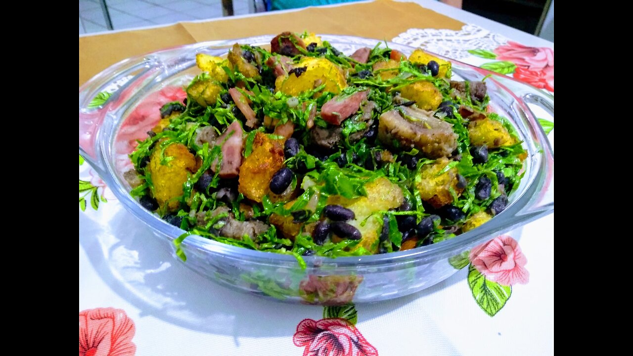 kale stew with black beans