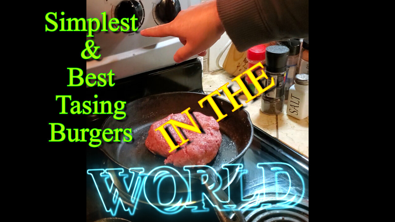 Simplest And Best Burgers In The WORLD