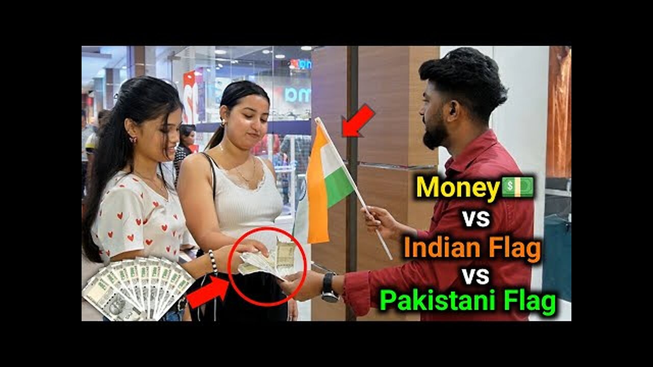 Which Flag want to Burn for Money? Indian Flag 🇮🇳 Vs Pakistani Flag 🇵🇰 😳 Social Experiment