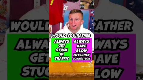 Slow Internet Connection Would Be Brutal… Which Would You Rather? #shorts