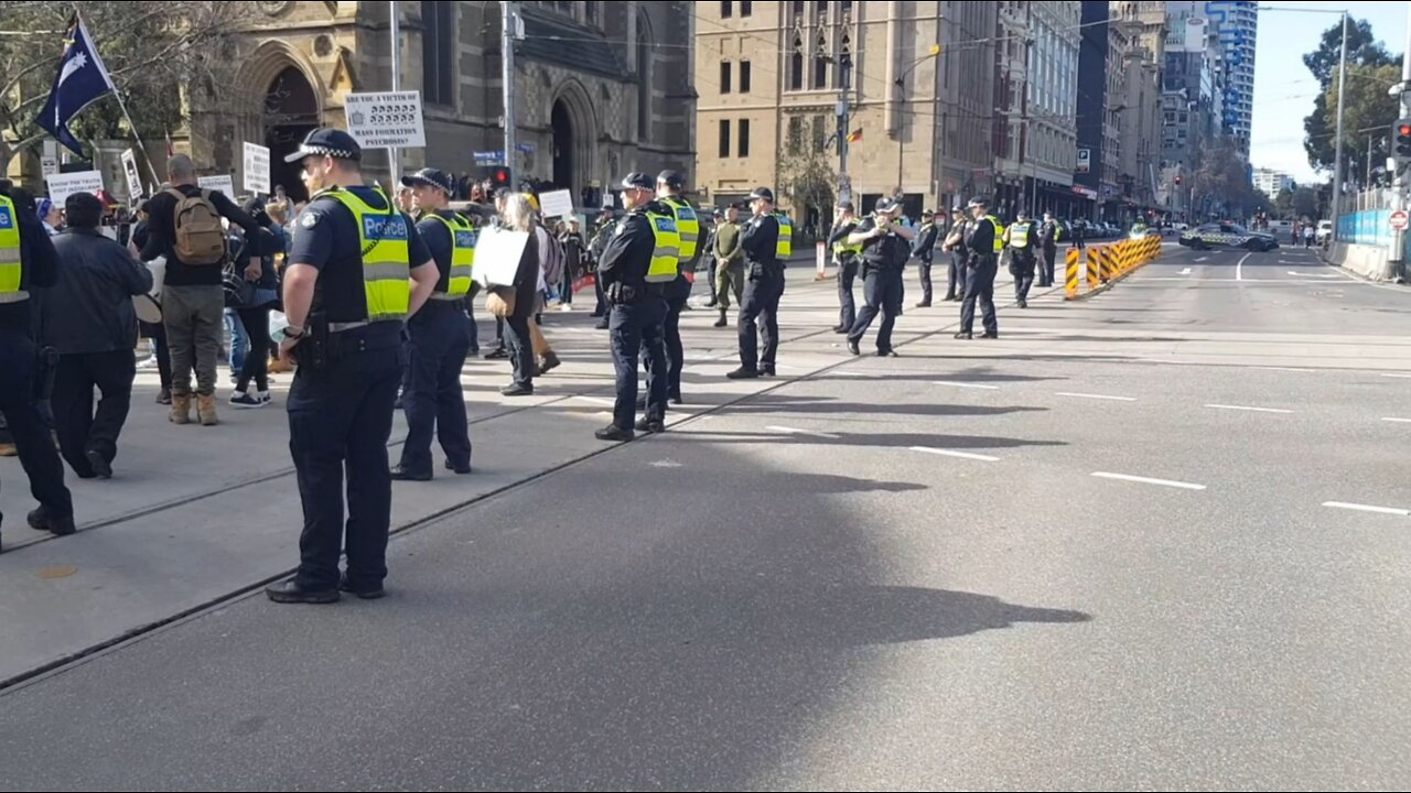 20 08 2022 - Melbourne Protest Rally Part 3 of 6