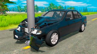 Mercedes VS Pillar – BeamNG.Drive