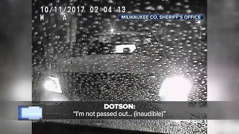 Dash cam video released in arrest of former Packer Santana Dotson