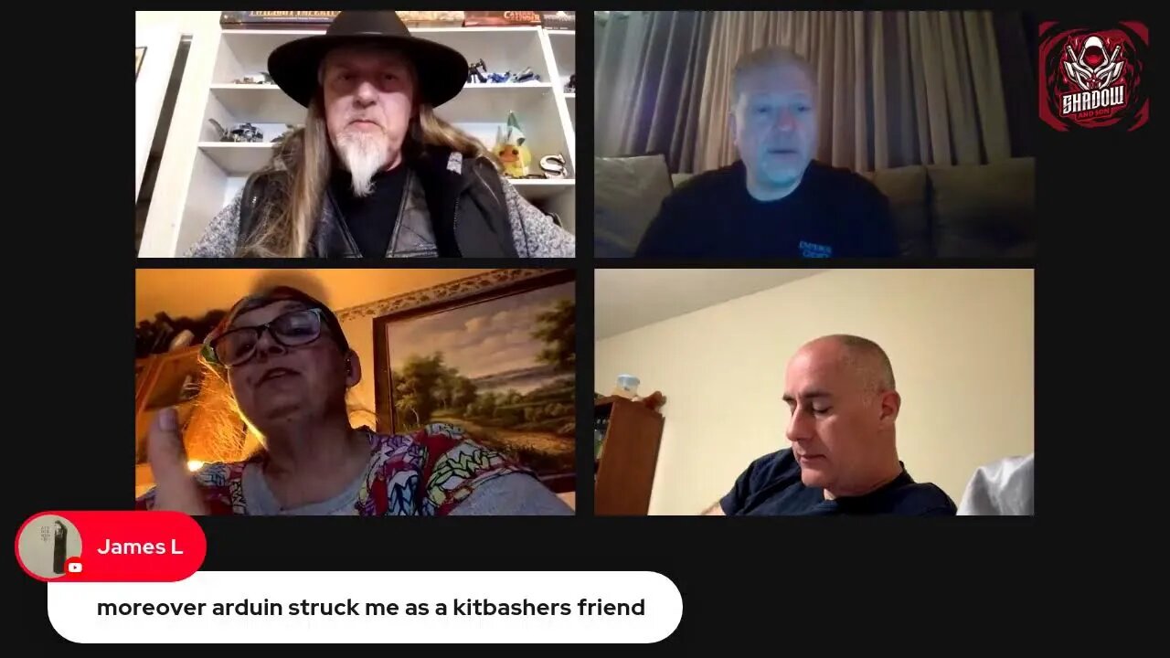 SAT7RDAY NIGHT SCI FI SHADOWCHAT MIXING GENRES with special guest George DeRosa from Emperors choice