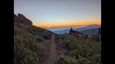 PCT Miles 162 to 207, San Jacinto Mountains Sept. 2024