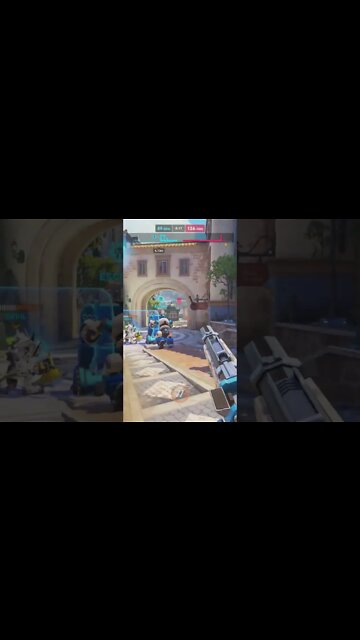 Soldier 76 assault rifle sounds VISCERAL Overwatch 2 Push Game Mode Gameplay