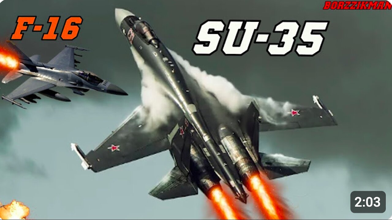 Unique Footage: Russian Su-35 Frightened To Death F-16 Pilot by Pushing Him Away From Tu-95SM