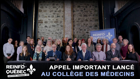 APPEL IMPORTANT LANCÉ AU COLLÈGE DES MÉDECINS DU QUÉBEC