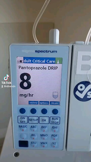 Drip drip drip... Life in the hospital