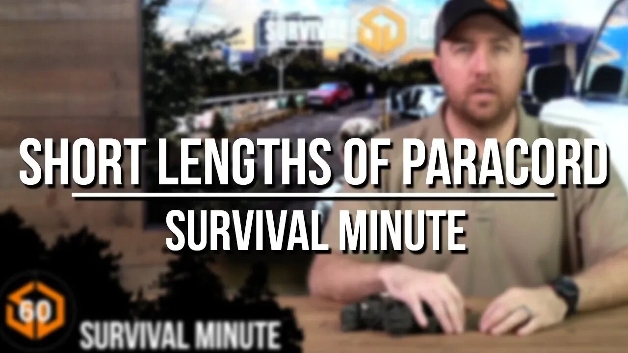 Survival Minute - Short Lengths of Paracord