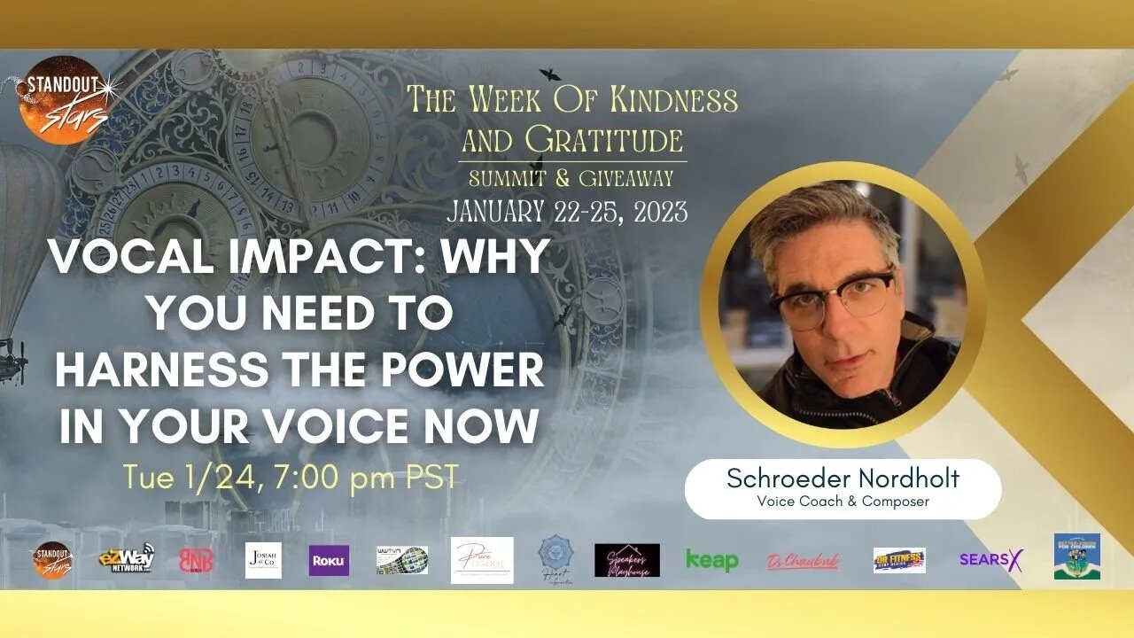 Schroeder Nordholt - Vocal Impact Why You Need To Harness The Power In Your Voice NOW