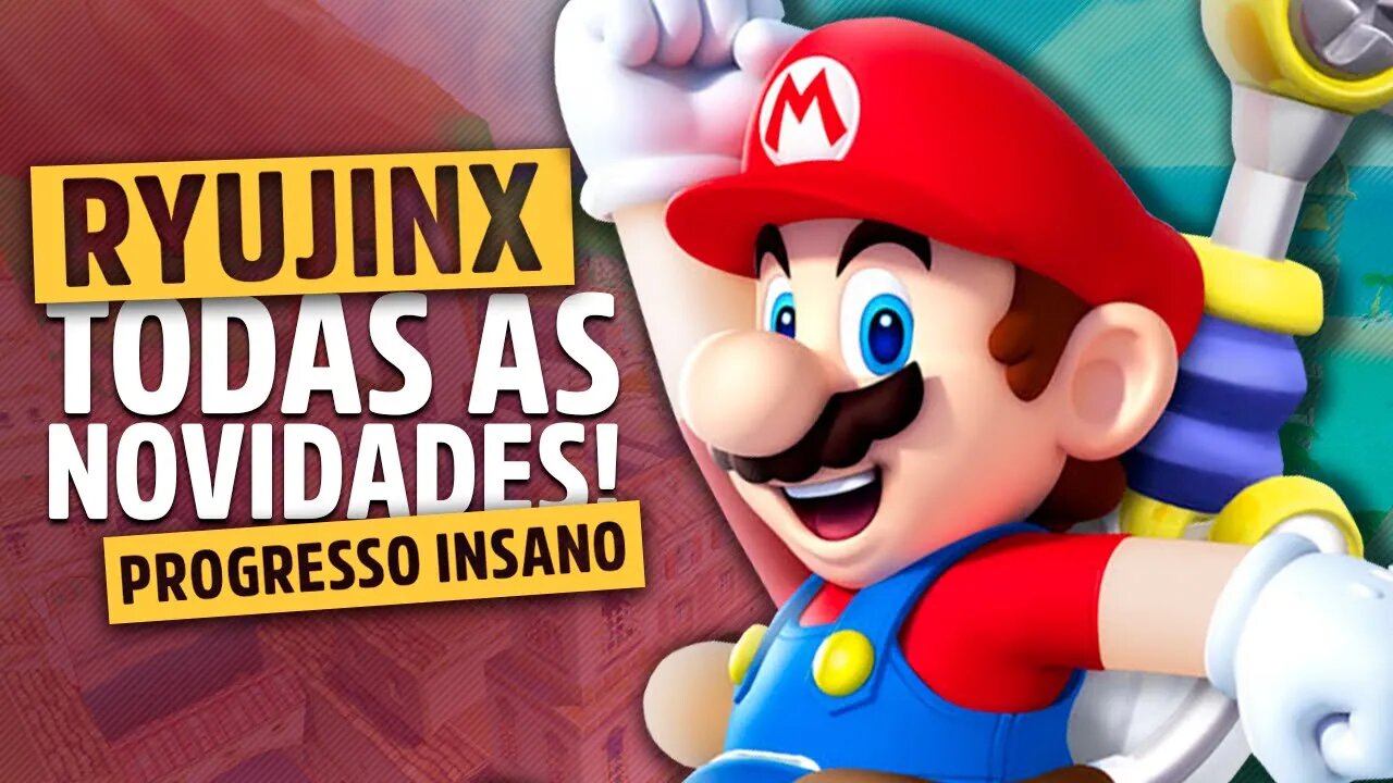 TODAS AS ATUALIZAÇÕES O DEIXAM PERFEITO! AS NOVIDADES e OTIMIZAÇÕES PAR AO RYUJINX!