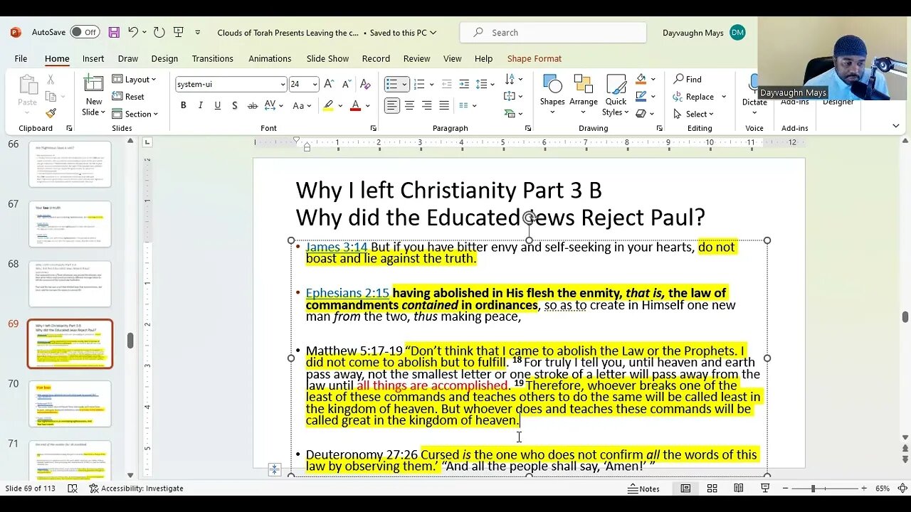 Why I left Christianity? Part 3B/ Why did the Educated Jews Reject Paul?