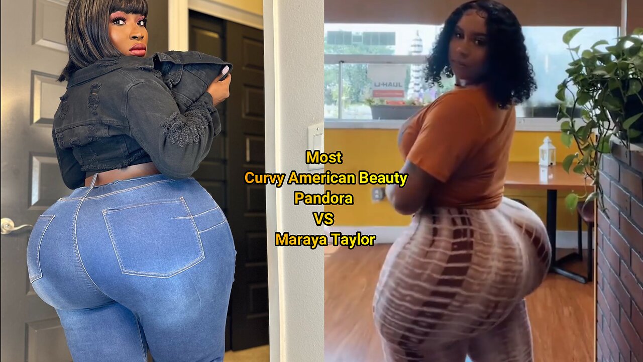 Most Curvy American Beauty Pandora VS Maraya Taylor