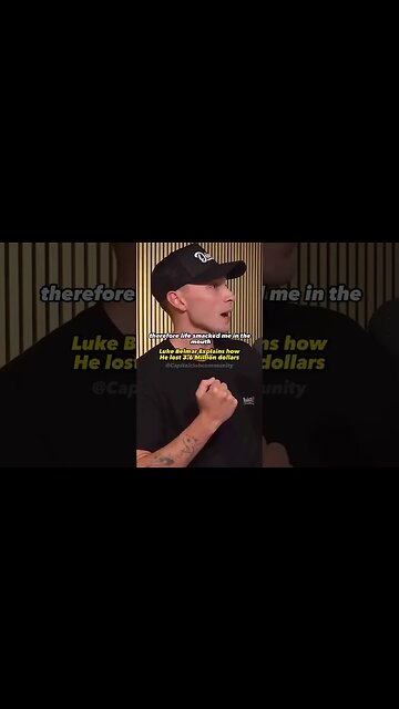 Luke Belmar Lost 3.6 Million Dollars! 😱
