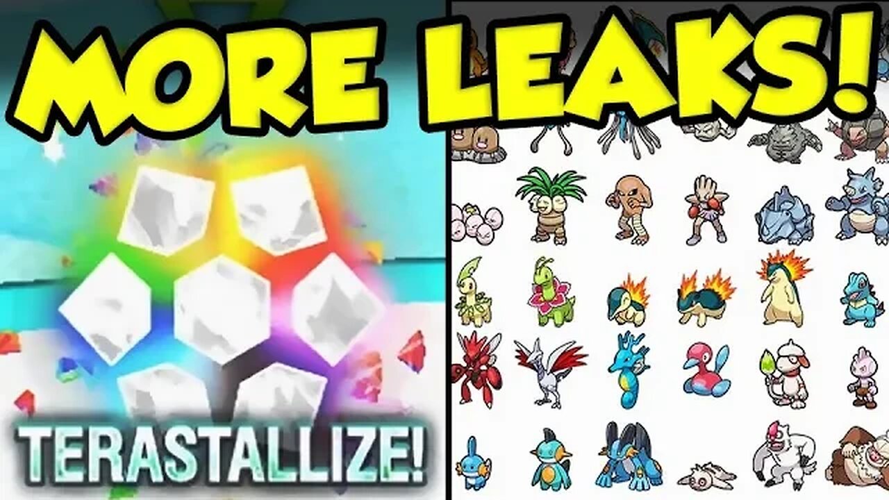 MORE POKEMON DLC LEAKS! Teal Mask Datamine / Indigo Disk Leaks