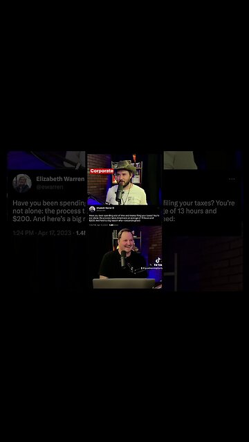 Taxes suck because of.. corporate greed!