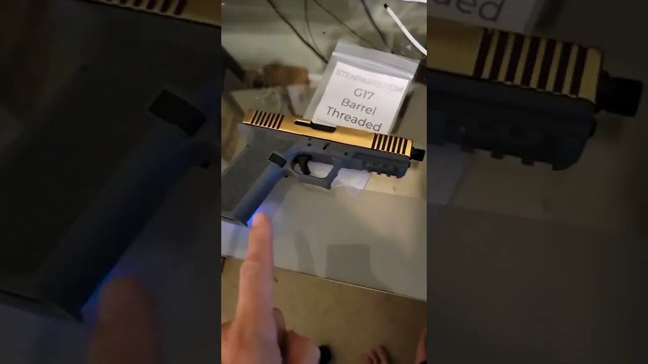 You need a Gold plated Glock!