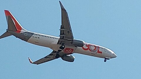 Boeing 737-800 PR-GXQ coming from São Paulo(Congonhas) to Fortaleza